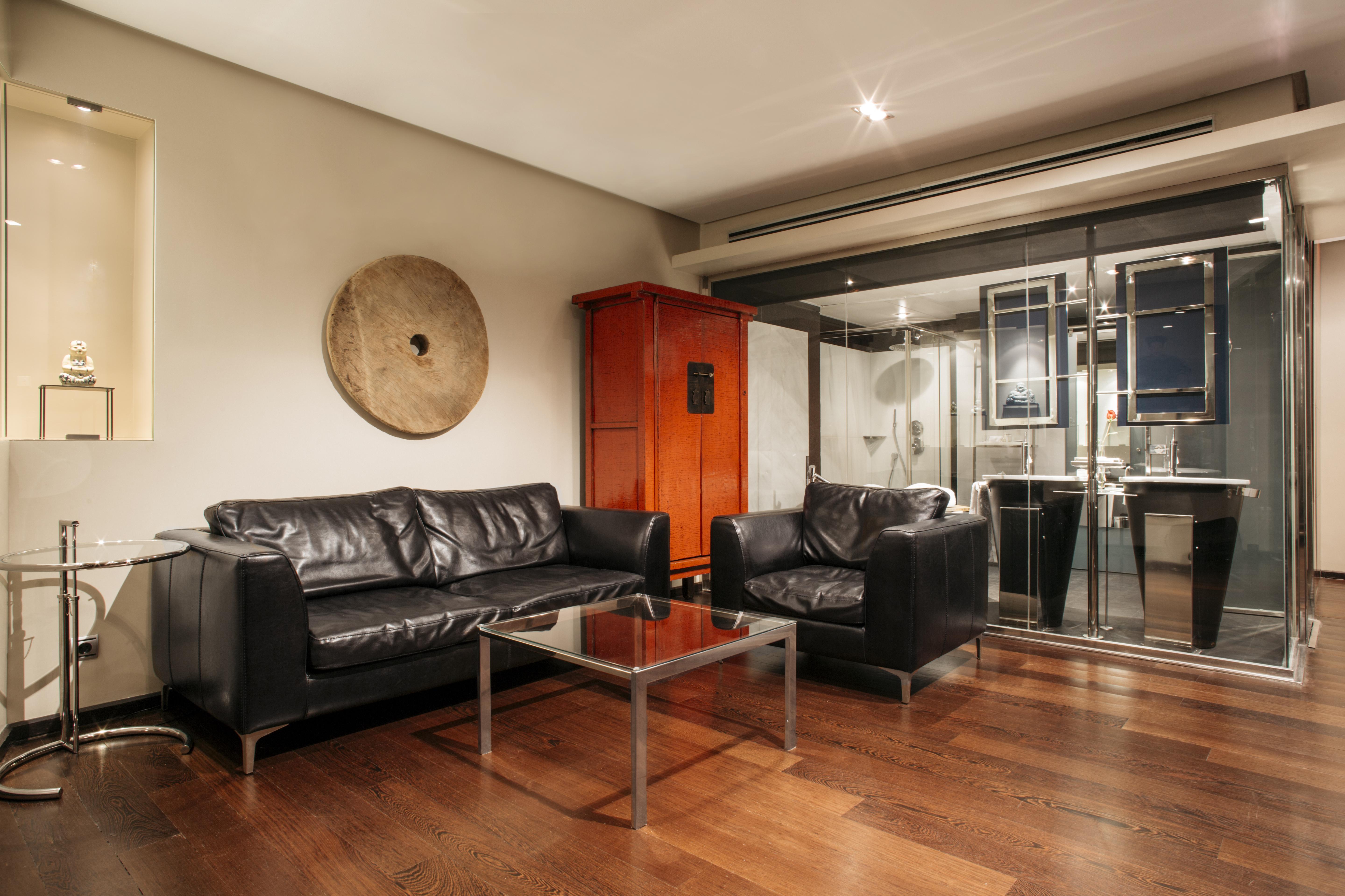 Hotel Urban, A Small Luxury Hotel Of The World Мадрид Екстериор снимка A living room